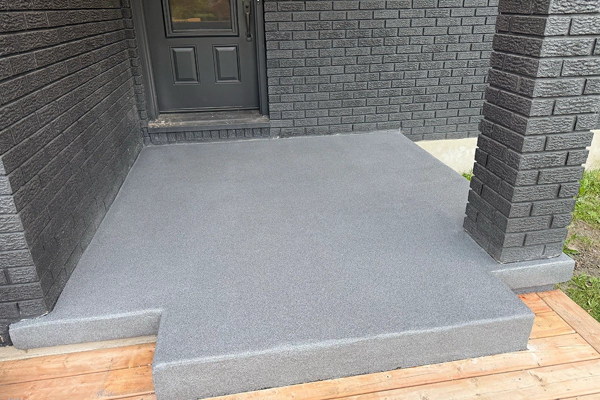 Front Porch Quartz Coating Ottawa